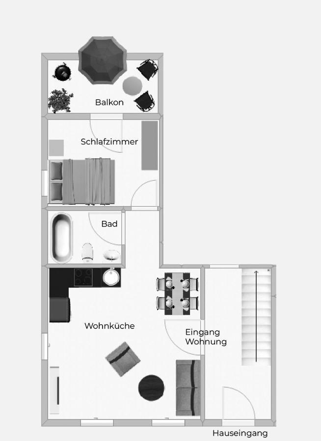 Apartment Kerbholz - Zwischen Suedschwarzwald Und Schweiz Griessen Bagian luar foto